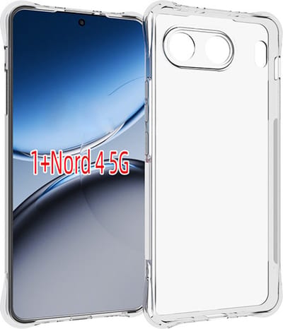 MobyDefend Hoesje - Geschikt voor OnePlus Nord 4 - Transparante Shockproof TPU Backcover - Verstevigde Hoeken - Volledig Doorzichtig