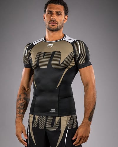 Venum Adrenaline Rashguard Zwart Zand - S