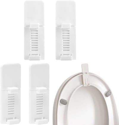 Dailygoods - Innovra - Cosensi - Draagbare Toiletdeksellifter Set van 2 voor Gemakkelijk Gebruik