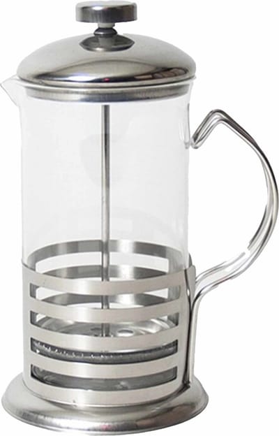 Gerimport French Press -cafetière glas - 600 ml - 5 kopjes - met filter