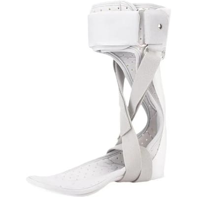 Herseninfarct Hemiplegie Enkel Voet Drop Orthese Apparaat Voor Inversie Valgus Correctie Schoensteun S white