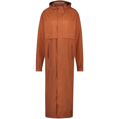 AGU Packable Parka Regenjas – Zeer Compact Opvouwbaar – 100% Waterdicht – Poray 5.000 – Unisex – Oranje – S