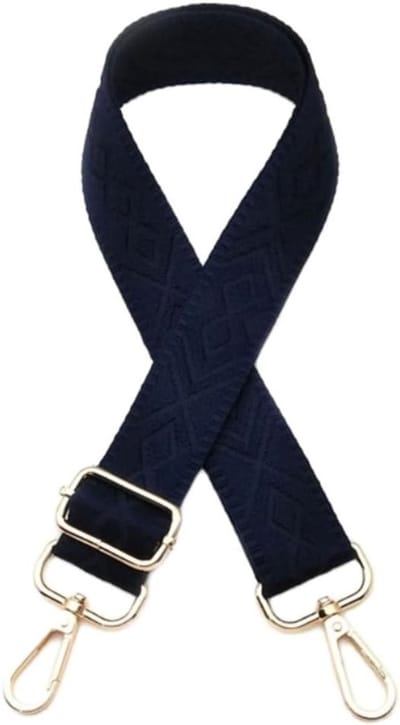 Verstelbare Schouderband voor Tassen - Unisex Vervangingsband met Brede 3.8 cm en Verstelbare Lengte van 75-130 cm - Ideaal voor Handtassen, Rugzakken en Accessoires met Gouden Gesp