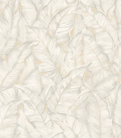Zambaiti Vinylbehang Z30301 - Trussardi 8 - Botanisch Wit - 70cm x 10.0m