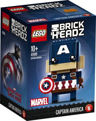 LEGO BrickHeadz Marvel Avengers Captain America 41589
