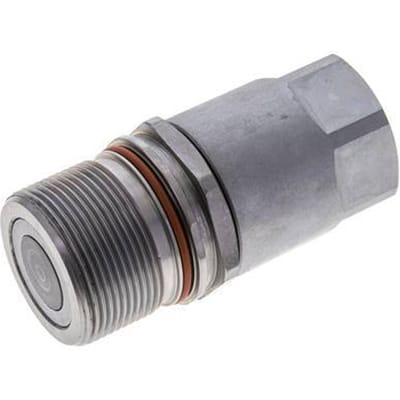 Stalen DN 15 Vlakdichtende Koppeling Snelkoppeling G 1 inch Binnendraad ISO 16028 D M43 x 2