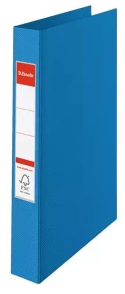 Esselte Ringband mappen/ordners - blauw - A4 - opbergen - kantoorartikelen