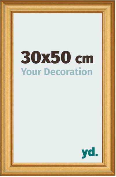 Your Decoration - Fotolijst 30x50 cm - MDF - Goud Mat - Lazio