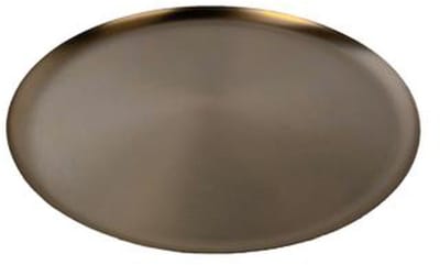 XLBoom Bao Tray Ø 49cm Soft Black - Design serveerschaal van roestvrij staal - Verkrijgbaar in Soft Black | Matt Black | Soft Copper | Red | Green - Luxe dienblad voor tafel & interieur