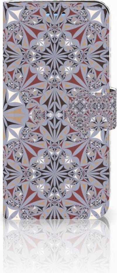 Samsung Galaxy S9 Bookcase Flower Tiles