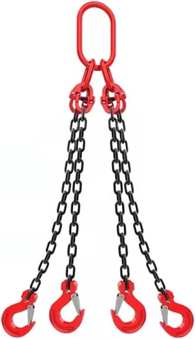 Ketting Takel - Hijsgereedschap - Zwaar Tillen - Multi-Limb Ontwerp - 3 Ton 2 Meter - Grijs