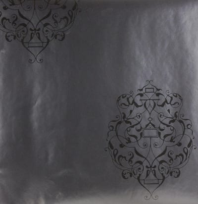 Dutch Wallcoverings Vliesbehang klassiek - zwart/lak