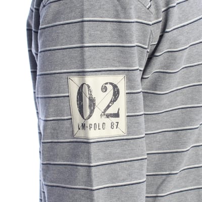 Comfort Fit Polo met lange mouwen UMP304-JS336 Heren