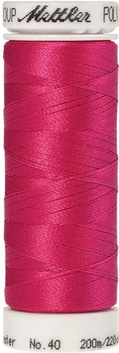AMANN POLYSHEEN NAAI-BORDUURGAREN, COL-2520 ROZE, 200M, PER STUK.