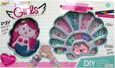 Lg-imports Kralenset 'fashion Girls' Zeemeermin Multicolor