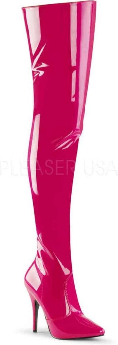 EU 39 = US 9 | SEDUCE-3010 | 5 Classic Plain Thigh Boot