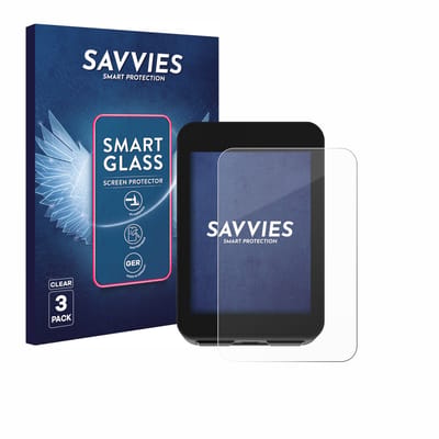 3 Stuks Savvies Screenprotector - geschikt voor Bikevee BKV310A 2.4" - beschermfolie glas transparant