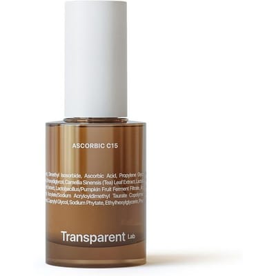 Transparent Lab Ascorbic C15 30 ml - rozświetlające serum przeciwstarzeniowe