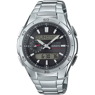 Casio Radio Controlled WVA-M650D-1AER Herenhorloge - 44 mm