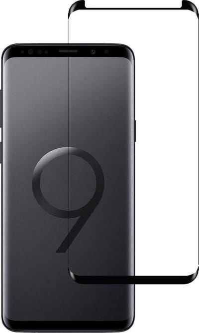 Screenprotector - Geschikt voor Samsung Galaxy S9 - Full Cover - Beschermglas - Gehard Glas - Tempered Glass - Screen Protector