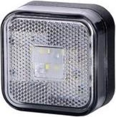 Zijmarkeringslicht - 12/24V - Wit - LD096