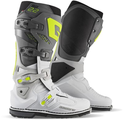 Gaerne SG-22 Grijs Wit Crosslaarzen - Laars