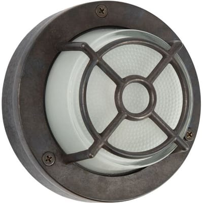 KS Verlichting Wandlamp Lagos - Zwart - Messing - Scheepslamp - G9