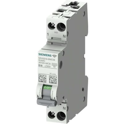 Siemens 5SV60166MC16 5SV6016-6MC16 Brandbeveiligingsschakelaar 2-polig 16 A