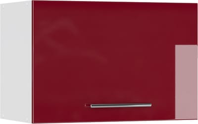 Vicco Fame-Line Badkamerkast – 60 x 40 cm Plat Bordeauxrode hoogglans