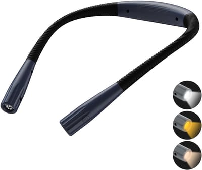 Zyrex® Neklampje - Neklamp - Flexibele Neklamp - Zwart - 20cm x 14cm x 3cm