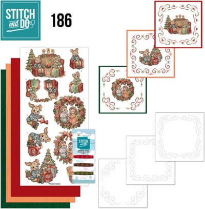 Stitch and Do 186 - Yvonne Creations - A Gift for Christmas