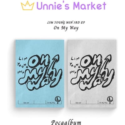 LIM YOUNG MIN - On My Way POCA ALBUM (Dag Ver. / Nachtversie) / 3e EP Day ver. (Blue)