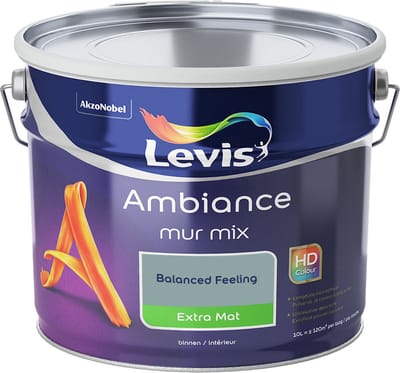 Levis - Ambiance Mur Extra Mat Mix - Balanced Feeling - Mengverf - 10 L