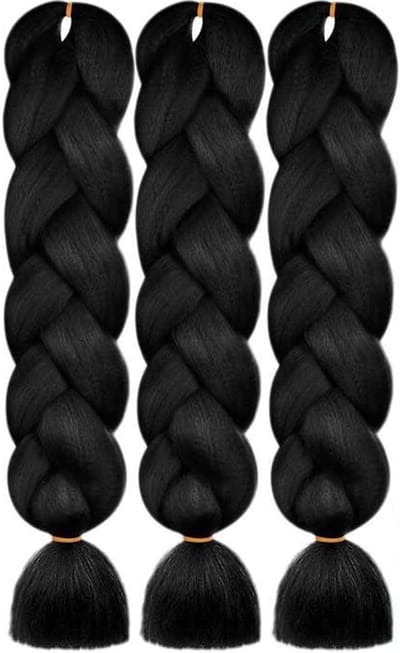 3-delige Ponytail Extensions met Kleurverloop - Multi-kleurige Haarstrengen voor Vrouwen en Meisjes - Perfect voor Feestjes en Festivals