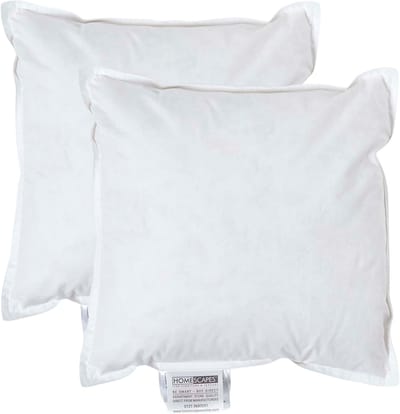 Homescapes kussenvullingen set van 2 – 30×30 cm – eendenveren binnenkussens – OEKO-TEX® katoen – RDS-gecertificeerd – wasbaar