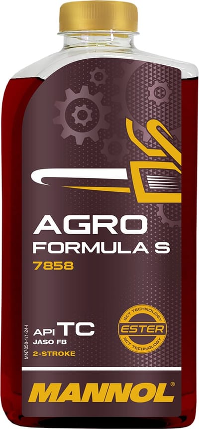 2 Takt Motorolie 1 Liter Mannol Agro Formula S MN7858