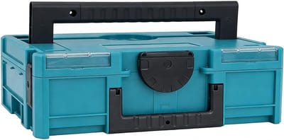 Stackbare Plastic Toolbox voor Elektrisch Gereedschap en Handgereedschap - 40kg Capaciteit, Ideaal voor Organisatie en Opslag van Gereedschappen