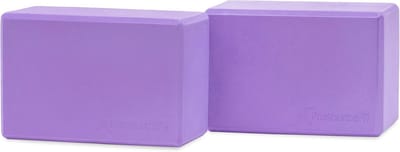 Yoga Blokken Paars 2 Stuks - Perfect voor elke Yogastijl
