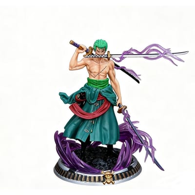 One Piece Roronoa Droom Zoro Anime Figuur Verzamelfiguur Kinderen Jongens Speelgoed Cadeau KinderSpeelgoed beige