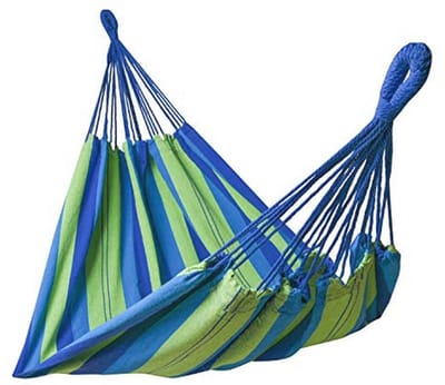 Meerpersoons hangmat 210 x 150 cm - Belastbaarheid tot 300 kg - Indoor & outdoor - Keuze uit kleuren en modellen
