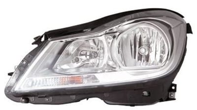 VanWezel 3097961M - Phare double avant gauche pour Mercedes C w204 de 2011 à 2014