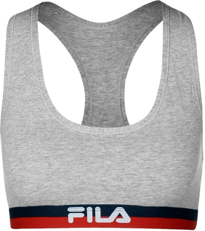 Fila - Woman Bra Elastic Band - Dames Top - XL - Grijs