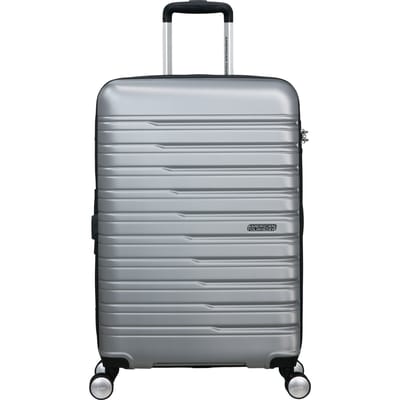 American Tourister Koffer - Flashline Spinner (4wielen) 67cm Uitbreidbaar - Sky Silver - 3.5 kg - 75 l