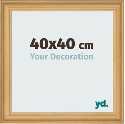 Your Decoration - Fotolijst 40x40 cm - MDF - Dennen Houtnerf - Lazio