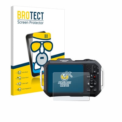 BROTECT - Screenprotector voor Ricoh Pentax WG-1000 - Folie Beschermfolie Beschermglas matte