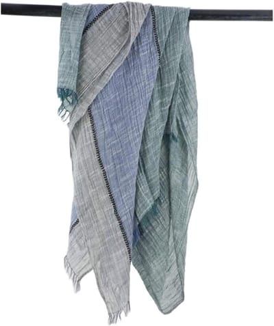 Dames Sjaal - Winter Foulard - Warme Bescherming - Zacht Katoen - 80x190 cm - Gemengde Kleur
