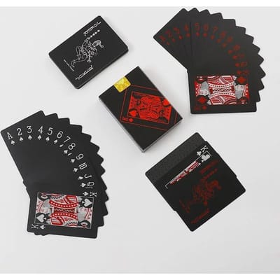 Waterdichte PVC Speelkaarten Set - Duurzaam 54-Kaarten Deck voor Feesten Spellen Cardistry en Goocheltrucs Ideaal voor Plezier met het Gezin