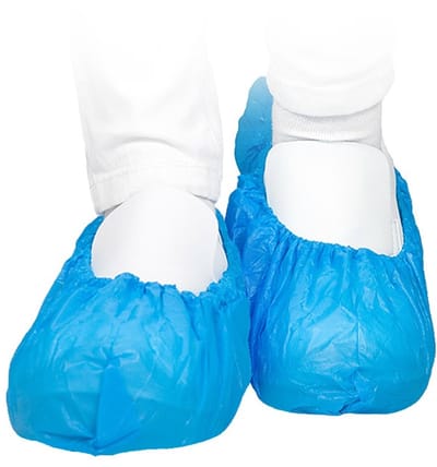Hygostar overschoenen waterdicht - wegwerp per 100 stuks - 75 micron