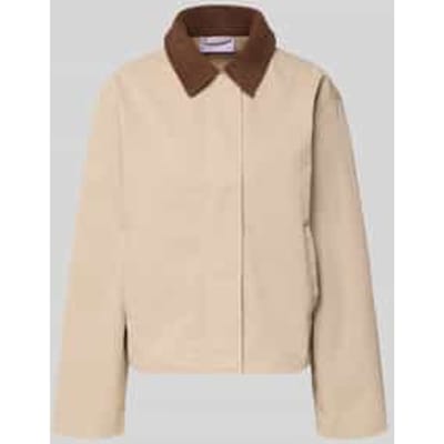Regular fit Jack met platte kraag Model 'Wilma'