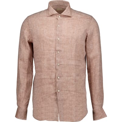 Xacus Washed Shirt Lange Mouw Overhemden Roze 721ml/11297